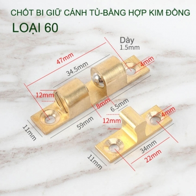 chot bi bang dong giu canh tu loai 60