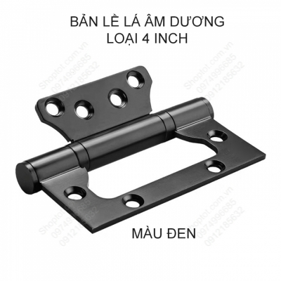 ban le am duong 4 inch