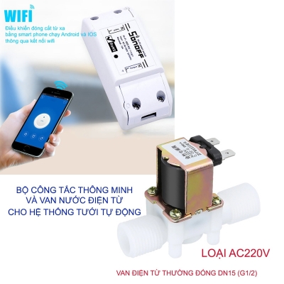 Bo van nuoc dien tu thong minh