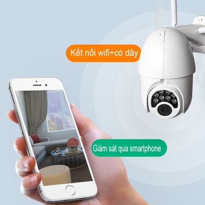 camera ngoai troi khong day