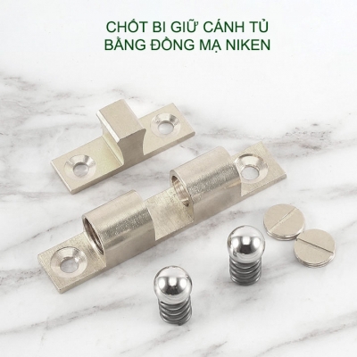 Chot bi giu cua tu bang dong mạ niken loai 40
