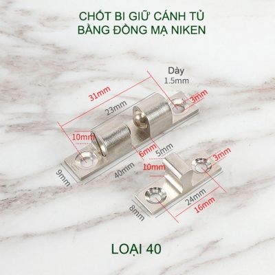 chot bi bang dong giu canh tu loại 40