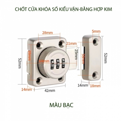 khoa so chot cua