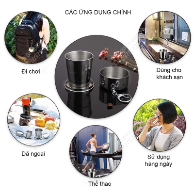 coc inox thong minh xep gon