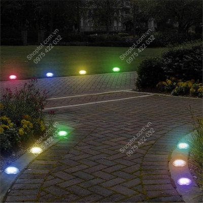 den led trang tri san vuon