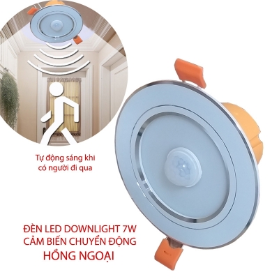 den led am tran cam bien hong ngoai