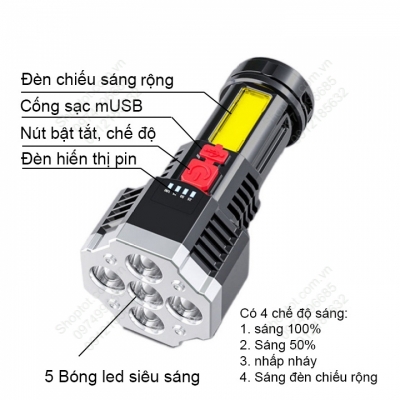 den pin led sieu sang