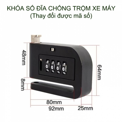 khoa so dia xe may