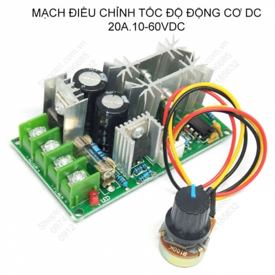 module mach dieu chinh toc do dong co