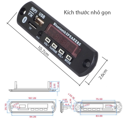 mach am thanh bluetooth