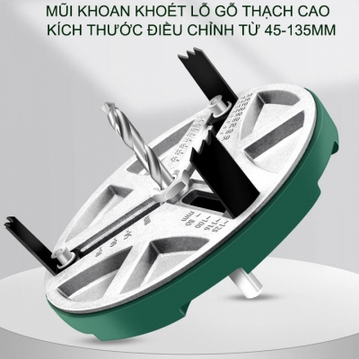 Mui khoan khoet lo go