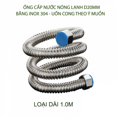 ong cap nuoc inox 304-1.0m