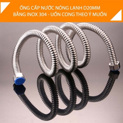 ong cap nuoc inox 304 uong cong linh hoat