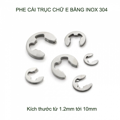 chot gai truc chu E bang inox 304