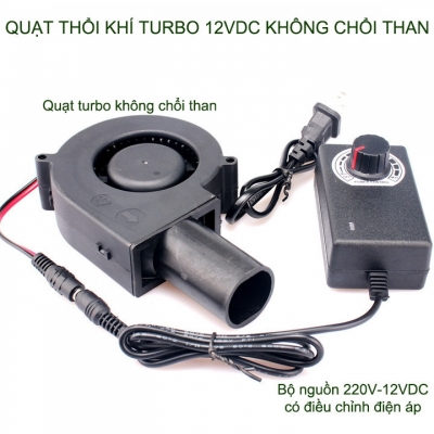 quat thoi khi cho bep nuong