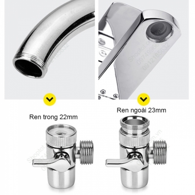 sen tam tang ap gan voi lavabo