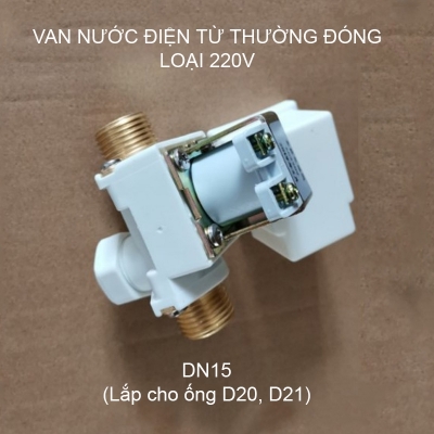 van nuoc dien tu