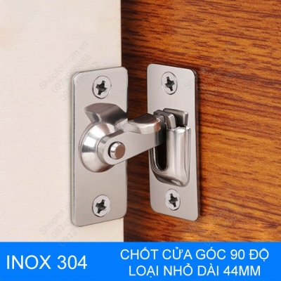 chot cua goc 90 do bang inox 304