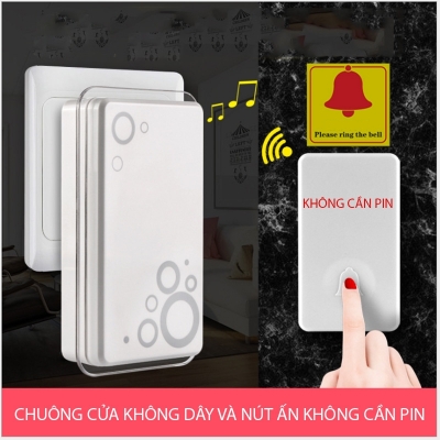 chuong cua khong day khong pin
