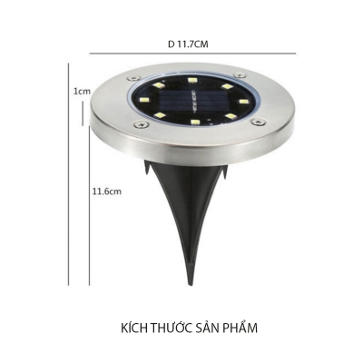 den trang tri san vuon nang luong mat troi