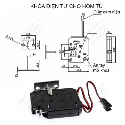 khoa dien tu 12V