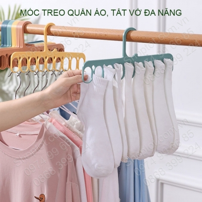 Móc treo quần áo, vớ tất thông minh