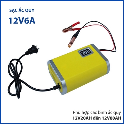 sac ac quy thong minh 6A-12V