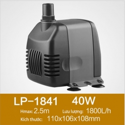 Máy bơm chìm không chổi than 40W cho thác nước, tiểu cảnh, hòn non bộ, bể cảnh (220V)