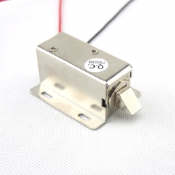 Khóa chốt cửa điện từ loại thường đóng 12VDC