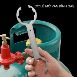 Cờ lê tháo van bình gas, bằng thép mạ chống gỉ