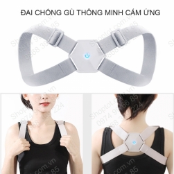 Đai chống gù lưng trẻ em cảm biến rung thông minh, dùng pin sạc