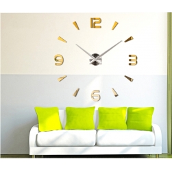 Đồng hồ dán tường tự làm DIY-01