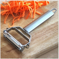 Dụng cụ bào nạo (gọt) củ quả đa năng KG1009 bằng thép inox không gỉ