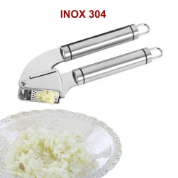 Dụng cụ ép tỏi hành đa năng hình chữ nhật bằng inox 304