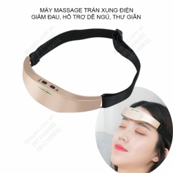 Máy massage Đầu Trán xung điện giúp dễ ngủ, giảm đau, thư giãn