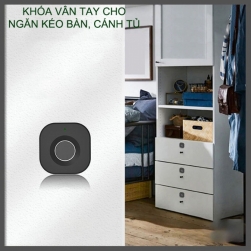 Khóa vân tay cho ngăn kéo bàn, cánh tủ thế hệ mới F040