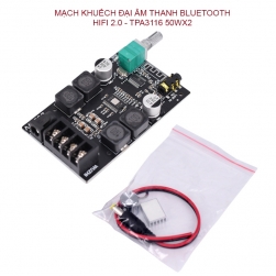 Mạch khuếch đại âm thanh bluetooth HIFI 2.0-TPA3116-50WX2