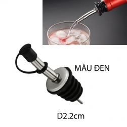 Nắp đậy và rót thông minh cho chai lọ đựng nước mắm, dấm, dầu ăn loại miệng chai 2.2cm (bằng inox 430)