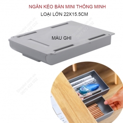 Ngăn kéo gắn bàn mini để đồ thông minh cỡ lớn