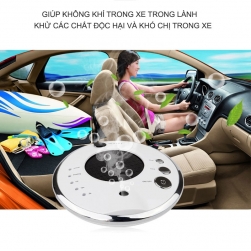 Máy lọc không khí và khử mùi xe hơi UFO bằng năng lượng mặt trời