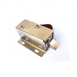 Khóa chốt cửa điện từ loại thường đóng 12VDC-HD5442 (Đầu chốt hình trụ vuông có vát)