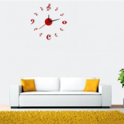 Đồng hồ dán tường tự làm DIY loại nhỏ S5168 (Đường kính max 45cm)