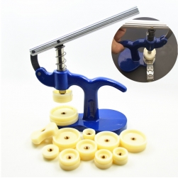 Dụng cụ ép đáy đồng hồ với các khuân bằng nhựa ABS (kích thước từ 20-50mm)