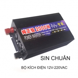 Bộ đổi nguồi điện (Inverter-kích điện) 2000W, 12V lên 220VAC