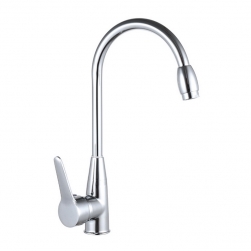 Vòi bếp nóng lạnh xoay 360 độ VBNL-B01 bằng hợp kim kẽm kèm 02 dây mềm