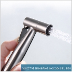 Đầu vòi xịt vệ sinh bằng Inox 304 – VXVS.I304