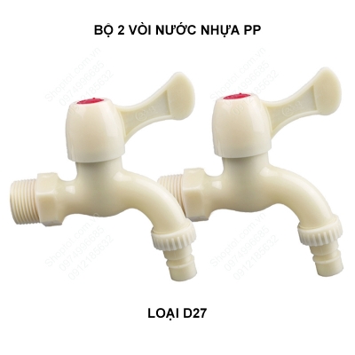 voi nuoc bang nhua PP